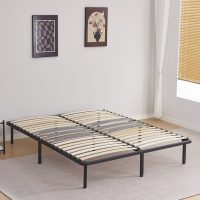 krebati-ypostroma-diplo-fb969401-metalli-1 ΚΡΕΒΑΤΙ-ΥΠΟΣΤΡΩΜΑ ΔΙΠΛΟ MARKY HM694.01 ΜΕΤΑΛΛΙΚΟ ΜΑΥΡΟ ΓΙΑ ΣΤΡΩΜΑ 200x160εκ