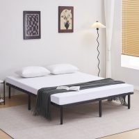 krebati-ypostroma-diplo-fb969401-metalli ΚΡΕΒΑΤΙ-ΥΠΟΣΤΡΩΜΑ ΔΙΠΛΟ MARKY HM694.01 ΜΕΤΑΛΛΙΚΟ ΜΑΥΡΟ ΓΙΑ ΣΤΡΩΜΑ 200x160εκ