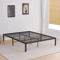 krebati-ypostroma-diplo-fb969601-metalli-1 ΚΡΕΒΑΤΙ-ΥΠΟΣΤΡΩΜΑ ΔΙΠΛΟ RANTO HM696.01 ΜΕΤΑΛΛΙΚΟ ΜΑΥΡΟ ΓΙΑ ΣΤΡΩΜΑ 200x160εκ