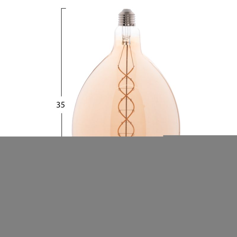 ΛΑΜΠΤΗΡΑΣ LED FILAMENT 8W E27 3000K TEA COLOR DIMMABLE HM4051.02