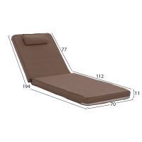 maxilari-xaplostras-textilene-600gr-m2-2-1 ΜΑΞΙΛΑΡΙ ΞΑΠΛΩΣΤΡΑΣ TEXTILENE 600gr/m2 2X1 SIFNOS ΜΟΚΑ HM11237.04T 194x70x11εκ.