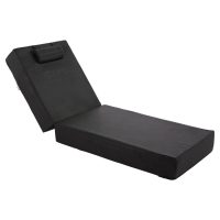 maxilari-xaplostras-textilene-mayro-fb91 ΜΑΞΙΛΑΡΙ ΞΑΠΛΩΣΤΡΑΣ TEXTILENE SIFNOS ΜΑΥΡΟ HM11761.01 200(120+80)x70x20Yεκ.