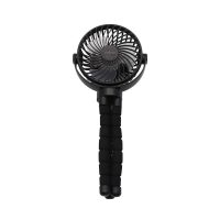 Ανεμιστήρας Mini Flexible PRMF-80691 Primo 4'' 10cm Μαύρος Επαναφορτιζόμενος