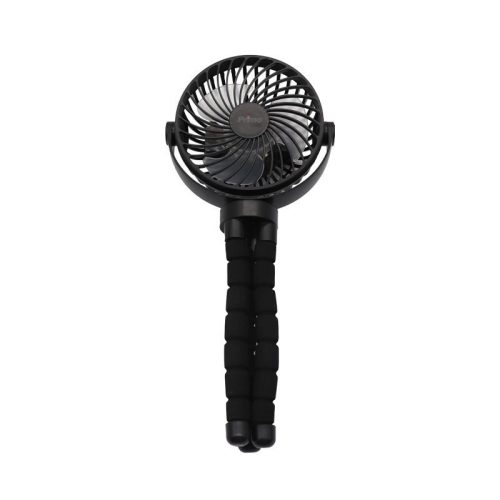 Ανεμιστήρας Mini Flexible PRMF-80691 Primo 4'' 10cm Μαύρος Επαναφορτιζόμενος