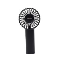 Ανεμιστήρας Mini Χειρός PRMF-80690 Primo 2.5'' 6cm Μαύρος με USB Επαναφορτιζόμενος