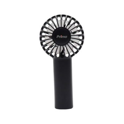 Ανεμιστήρας Mini Χειρός PRMF-80690 Primo 2.5'' 6cm Μαύρος με USB Επαναφορτιζόμενος