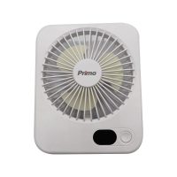 Ανεμιστήρας Mini PRMF-80692 Primo 5'' 12.5cm Λευκός Επαναφορτιζόμενος
