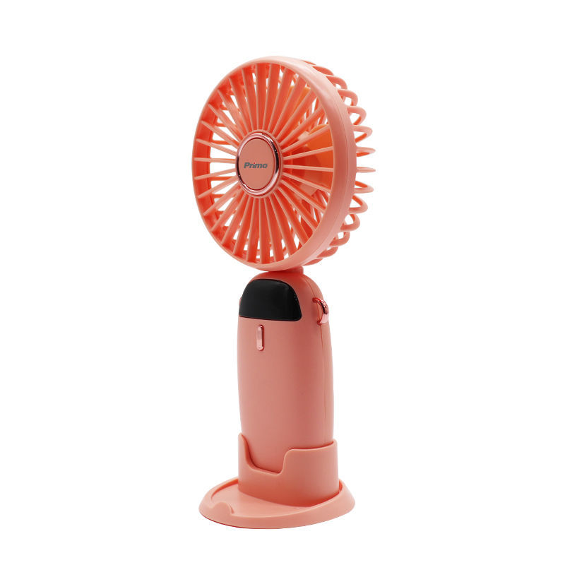 Ανεμιστήρας Mini PRMF-80694 Primo 3.5'' 9cm Ροζ Επαναφορτιζόμενος