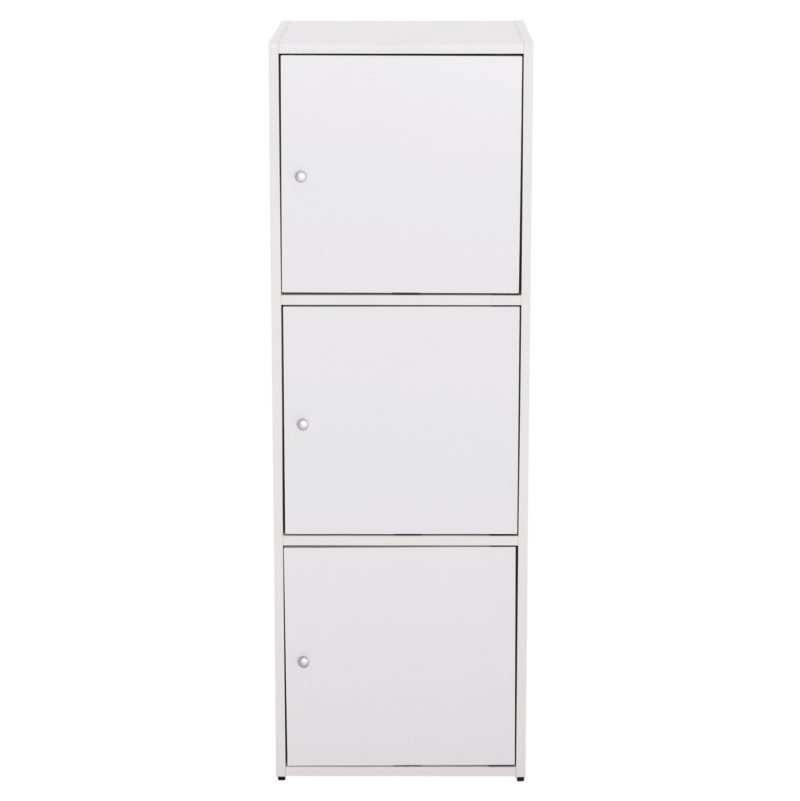 ntoylapi-me-3-apoth-choroys-fb9993901-le-2 ΝΤΟΥΛΑΠΙ ΜΕ 3 ΑΠΟΘ. ΧΩΡΟΥΣ SORIANO HM9939.01 ΛΕΥΚΗ ΜΕΛΑΜΙΝΗ 40x39x119Υεκ.