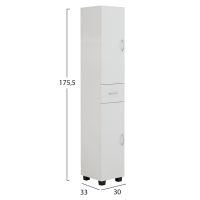 ntoylapi-stili-pollaplon-chriseon-melami-1 ΝΤΟΥΛΑΠΙ ADEMIA ΣΤΗΛΗ ΠΟΛΛΑΠΛΩΝ ΧΡΗΣΕΩΝ ΜΕΛΑΜΙΝΗ ΛΕΥΚΟ 30x33x175,5Yεκ.HM9124.11