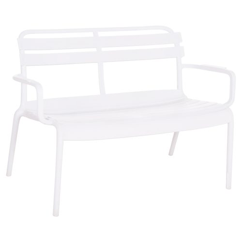 ΠΑΓΚΑΚΙ ΠΟΛΥΠΡΟΠΥΛΕΝΙΟΥ 2ΘΕΣΙΟ KORVER HM6332.01 ΛΕΥΚΟ 113x65x76Υεκ.