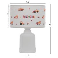 ΠΑΙΔΙΚΟ ΦΩΤΙΣΤΙΚΟ ΕΠΙΤΡΑΠΕΖΙΟ BALOO HM7577.04 Φ24x32Y εκ.