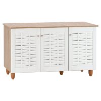 papoytsothiki-ntoylapi-melaminis-me-3por ΠΑΠΟΥΤΣΟΘΗΚΗ-ΝΤΟΥΛΑΠΙ ΜΕΛΑΜΙΝΗΣ ΜΕ 3ΠΟΡΤΕΣ HM2211.06 SONAMA-ΛΕΥΚΗ 114,5x34x68 εκ.