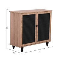 papoytsothiki-xylini-fb9226602-se-chroma-1 ΠΑΠΟΥΤΣΟΘΗΚΗ ΞΥΛΙΝΗ MCKENNA HM2266.02 ΣΕ ΧΡΩΜΑ SONAMA-ΜΑΥΡΟ 77x30x69Υεκ.