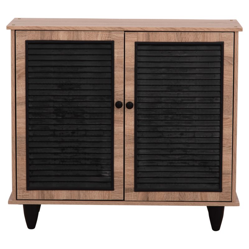 papoytsothiki-xylini-fb9226602-se-chroma-2 ΠΑΠΟΥΤΣΟΘΗΚΗ ΞΥΛΙΝΗ MCKENNA HM2266.02 ΣΕ ΧΡΩΜΑ SONAMA-ΜΑΥΡΟ 77x30x69Υεκ.