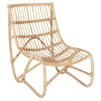 ΠΟΛΥΘΡΟΝΑ GRINN HM9815.01 ΡΑΒΔΟΙ RATTAN ΣΕ ΦΥΣΙΚΟ 56,5x73,5x79,5Υ εκ.