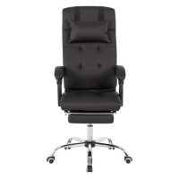 polythrona-grafeioy-dieythyntiki-mayri-f-2 ΠΟΛΥΘΡΟΝΑ ΓΡΑΦΕΙΟΥ ΔΙΕΥΘΥΝΤΙΚΗ ΜΑΥΡΗ HM1057.11 ΜΕ ΠΤΥΣΣΟΜΕΝΟ ΥΠΟΠΟΔΙΟ 58x71x128Y εκ.