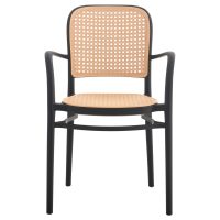 ΠΟΛΥΘΡΟΝΑ ΠΟΛΥΠΡΟΠΥΛΕΝΙΟΥ FLOW HM5938.02 ΜΑΥΡΗ ΚΑΙ ΜΠΕΖ 56x52,5x85,5Υεκ.