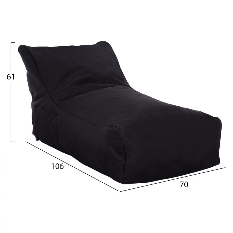 poyf-bloom-adiabrocho-fb9511114-mayro-me-1 ΠΟΥΦ BLOOM ΑΔΙΑΒΡΟΧΟ HM5111.14 ΜΑΥΡΟ ΜΕ UV PROTECTION 106x70x61Υ εκ.