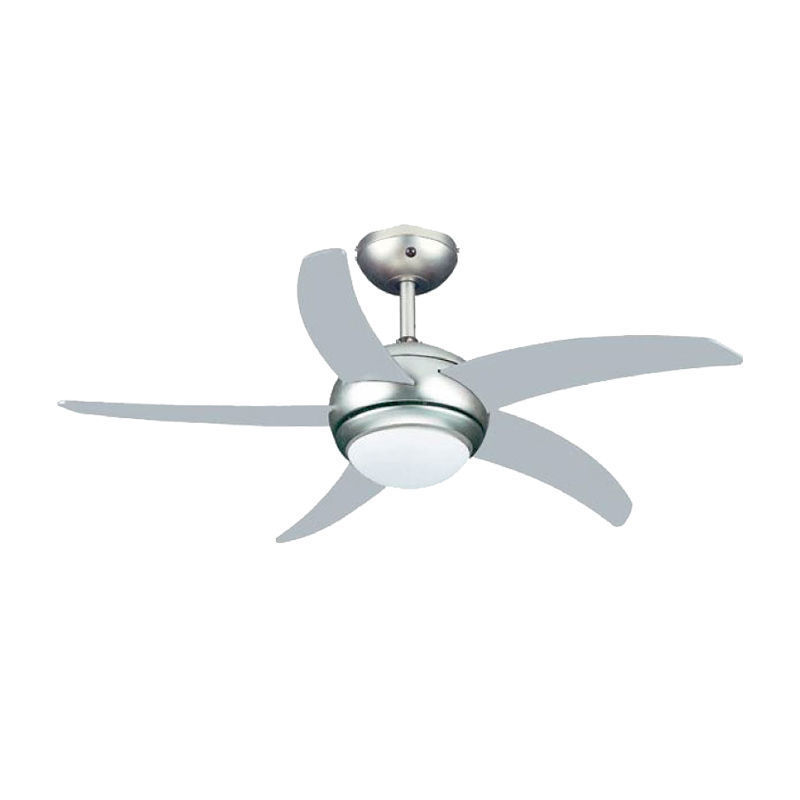 Ανεμιστήρας Οροφής PRCF-80425 Primo 44'' 110εκ. Με Τηλεχειριστήριο 1Φως 5Φτερά Ασημί