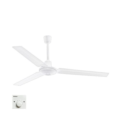 Ανεμιστήρας Οροφής PRCF-80637 Primo 56'' 140εκ. Βιομηχ/κός 3 Φτερά Λευκός Ανεμιστήρας Οροφής PRCF-80637 Primo 56'' 140εκ. Βιομηχ/κός 3 Φτερά Λευκός