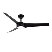 Ανεμιστήρας Οροφής PRCF-80675 Primo DC 52'' 132εκ. Με Τηλεχειριστήριο 1Φως LED 3Φτερά Μαύρος