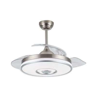 Ανεμιστήρας Οροφής PRCF-80682 Primo DC 42'' 106εκ. Με Τηλεχειριστήριο 1Φως LED 3Φτερά Ασημί