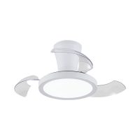 Ανεμιστήρας Οροφής PRCF-80683 Primo DC 26'' 65εκ. Με Τηλεχειριστήριο 1 Φως LED 3Φτερά Λευκός