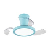 Ανεμιστήρας Οροφής PRCF-80685 Primo Kids Series DC 26'' 65εκ. Με Τηλεχειριστήριο 1 Φως LED 3Φτερά Μπλέ