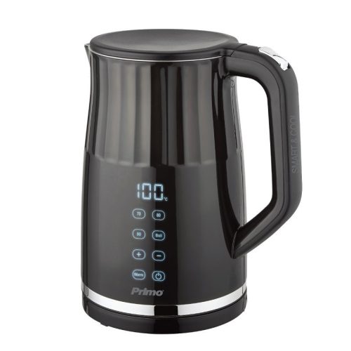 Βραστήρας PRCK-40429 Primo 1.7L 2200W Digital Ανοξείδωτος Cool touch Μαύρος Βραστήρας PRCK-40429 Primo 1.7L 2200W Digital Ανοξείδωτος Cool touch Μαύρος