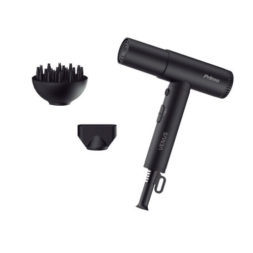 Σεσουάρ PRHD-40504 Primo 2000W BLDC Με λειτουργία ιονισμού Μαύρο