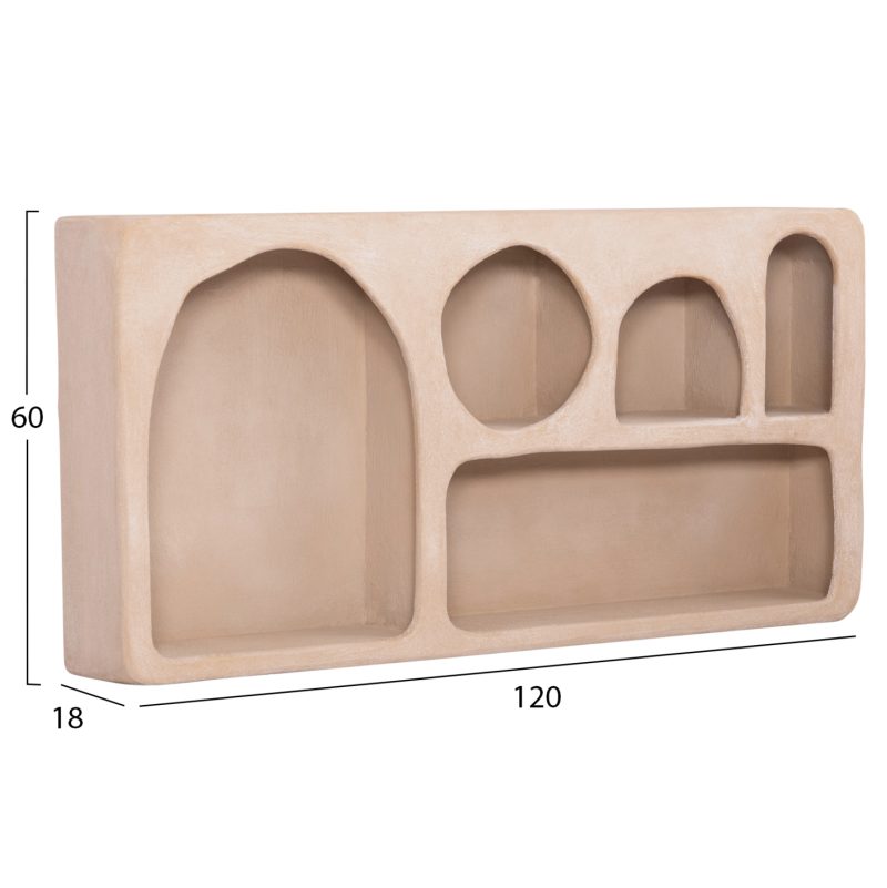 rafi-toichoy-fb91806302-mdf-se-kafe-120x-1 ΡΑΦΙ ΤΟΙΧΟΥ ΣΕΙΡΑ SANTORINI HM18063.02 MDF ΣΕ ΚΑΦΕ 120x18x60Υεκ.