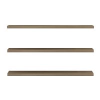 ΣΕΤ 3 ΡΑΦΙΑ ΤΟΙΧΟΥ CASSIUS HM8966.12 ΜΕΛΑΜΙΝΗ ΣΕ ΦΥΣΙΚΟ 60x14,5 εκ