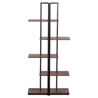 ΡΑΦΙΕΡΑ OMNI HM18074.04 ΜΑΥΡΟΣ ΜΕΤΑΛΛΙΚΟΣ ΣΚΕΛΕΤΟΣ-ΜΕΛΑΜΙΝΗ ΚΑΡΥΔΙ 68x34,5x150,5Υεκ