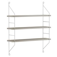 rafiera-toichoy-achala-melaminis-fb99185-2 ΡΑΦΙΕΡΑ ΤΟΙΧΟΥ ACHALA ΜΕΛΑΜΙΝΗΣ HM9185.14 SONOMA 60x15x68Y εκ.