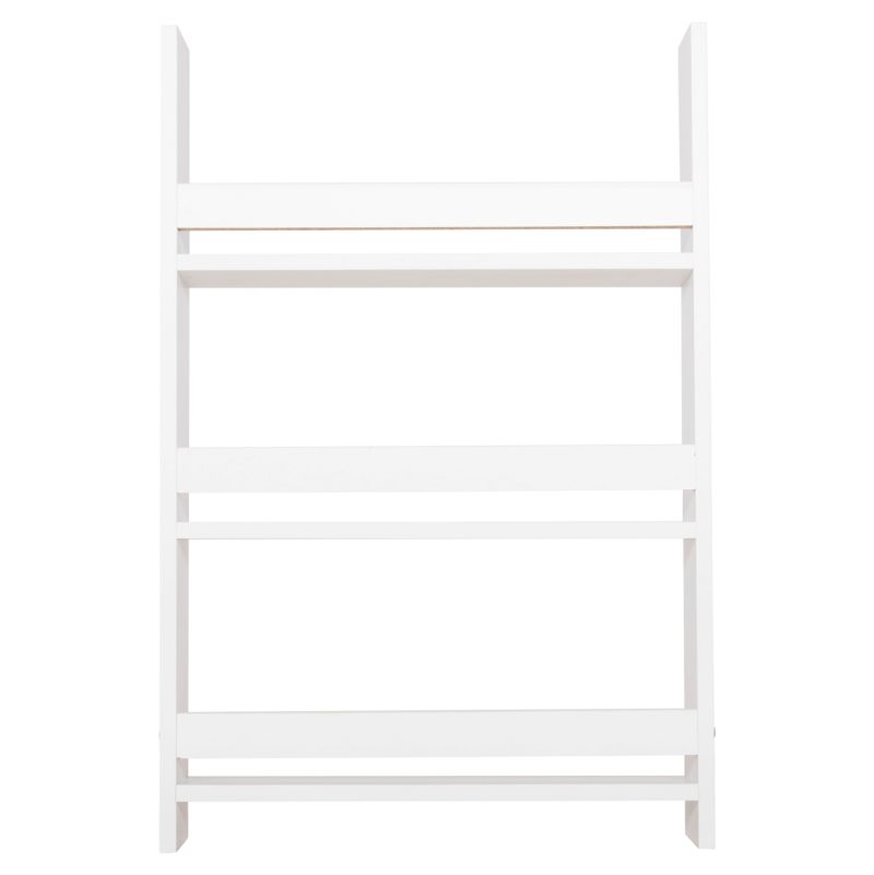 ΡΑΦΙΕΡΑ ΤΟΙΧΟΥ SANI HM18223.01 ΜΕΛΑΜΙΝΗ ΣΕ ΛΕΥΚΟ 60x10x90Υεκ. (3 ΡΑΦΙΑ)