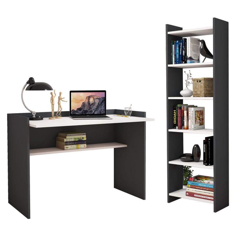 set-grafeioy-2-tmch-fb91177413-gkri-leyk ΣΕΤ ΓΡΑΦΕΙΟΥ 2ΤΜΧ HM11774.13 ΜΕΛΑΜΙΝΗ ΓΚΡΙ-ΛΕΥΚΗ