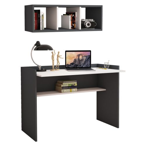 set-grafeioy-2-tmch-fb91177513-gkri-leyk ΣΕΤ ΓΡΑΦΕΙΟΥ 2ΤΜΧ HM11775.13 ΓΚΡΙ-ΛΕΥΚΗ ΜΕΛΑΜΙΝΗ