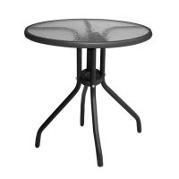 set-trapezarias-3tmch-me-trapezi-karekle-2 ΣΕΤ ΤΡΑΠΕΖΑΡΙΑΣ 3ΤΜΧ ΜΕ ΤΡΑΠΕΖΙ Φ70 & ΚΑΡΕΚΛΕΣ CAMEL ΓΚΡΙ HM5180.01