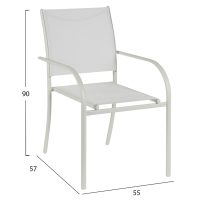 ΣΕΤ ΤΡΑΠΕΖΑΡΙΑΣ ΕΞ. ΧΩΡΟΥ 5ΤΜΧ OFER HM21030 ΛΕΥΚΟ ΜΕΤΑΛΛΟ-ΛΕΥΚΕΣ ΜΕΤΑΛ. ΠΟΛΥΘΡΟΝΕΣ