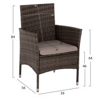 set-trapezarias-exotchoroy-5tmch-fb95965-2 ΣΕΤ ΤΡΑΠΕΖΑΡΙΑΣ ΕΞΩΤ.ΧΩΡΟΥ 5ΤΜΧ HM5965 ΚΑΦΕ RATTAN-ΜΕΤΑΛΛΙΚΟΣ ΣΚΕΛΕΤΟΣ-ΓΥΑΛΙΝΗ ΕΠΙΦΑΝΕΙΑ