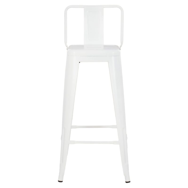 skampo-bar-me-plati-metalliko-fb9864341-2 ΣΚΑΜΠΟ BAR ME ΠΛΑΤΗ ΜΕΤΑΛΛΙΚΟ MELITA-PRO HM8643.41 ΛΕΥΚΟ ΜΑΤ 42x42x100Υεκ.