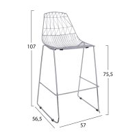 skampo-bar-metalliko-fb5465100-lux-chrom-3 ΣΚΑΜΠΩ BAR ΜΕΤΑΛΛΙΚΟ HM5465.100 LUX ΧΡΩΜΙΟΥ 57x56,5x107 εκ.