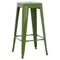 skampo-bar-metalliko-se-light-olive-gree ΣΚΑΜΠΟ BAR ΜΕΤΑΛΛΙΚΟ MELITA ΣΕ LIGHT OLIVE GREEN HM8642.13 43x43x78 εκ.