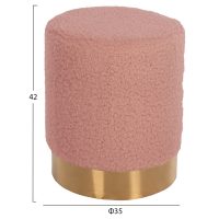 skampo-fb9840822-sapio-milo-mpoykle-chry-1 ΣΚΑΜΠΟ LEVY HM8408.22 ΣΑΠΙΟ ΜΗΛΟ ΜΠΟΥΚΛΕ ΥΦΑΣΜΑ ΜΕ ΧΡΥΣΗ ΒΑΣΗ Φ35x42Υ εκ.