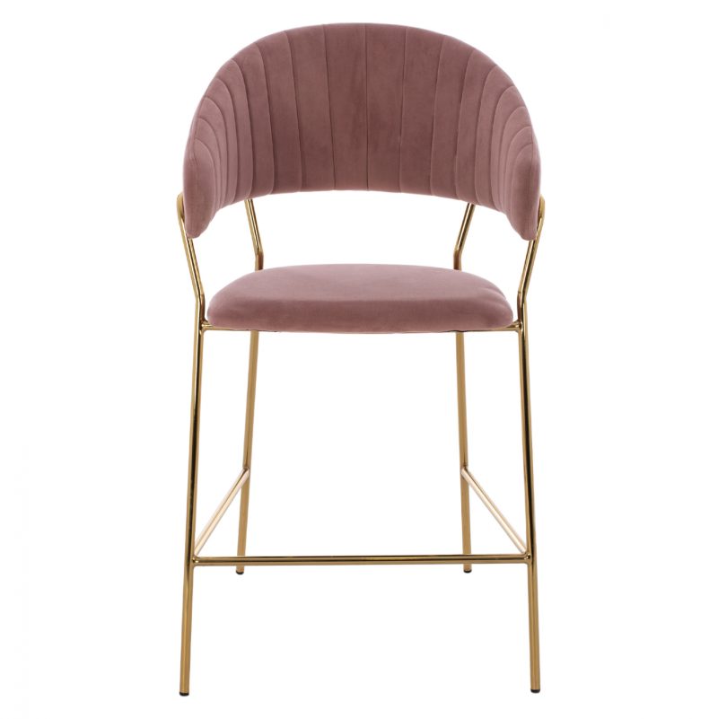 ΣΚΑΜΠΟ ΜΕΣΑΙΟΥ ΥΨΟΥΣ HM8734.02 THEODORE ΒΕΛΟΥΔΟ ΣΑΠΙΟ ΜΗΛΟ ΕΠΙΧΡΥΣΟ ΣΚΕΛΕΤΟ 60x55x100Y εκ. 2τμχ