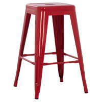 ΣΚΑΜΠΟ ΜΕΣΑΙΟΥ ΥΨΟΥΣ ΜΕΤΑΛΛΙΚΟ MELITA-PRO HM8573.44 ΚΟΚΚΙΝΟ 43x43x67Υεκ.