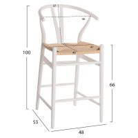 skampo-mesaioy-ypsoys-oxias-me-dichaloti-1 ΣΚΑΜΠΟ ΜΕΣΑΙΟΥ ΥΨΟΥΣ BRAVE ΟΞΙΑΣ ΜΕ ΔΙΧΑΛΩΤΗ ΠΛΑΤΗ ΛΕΥΚΟ HM9405.03 48x53x100Υ εκ.