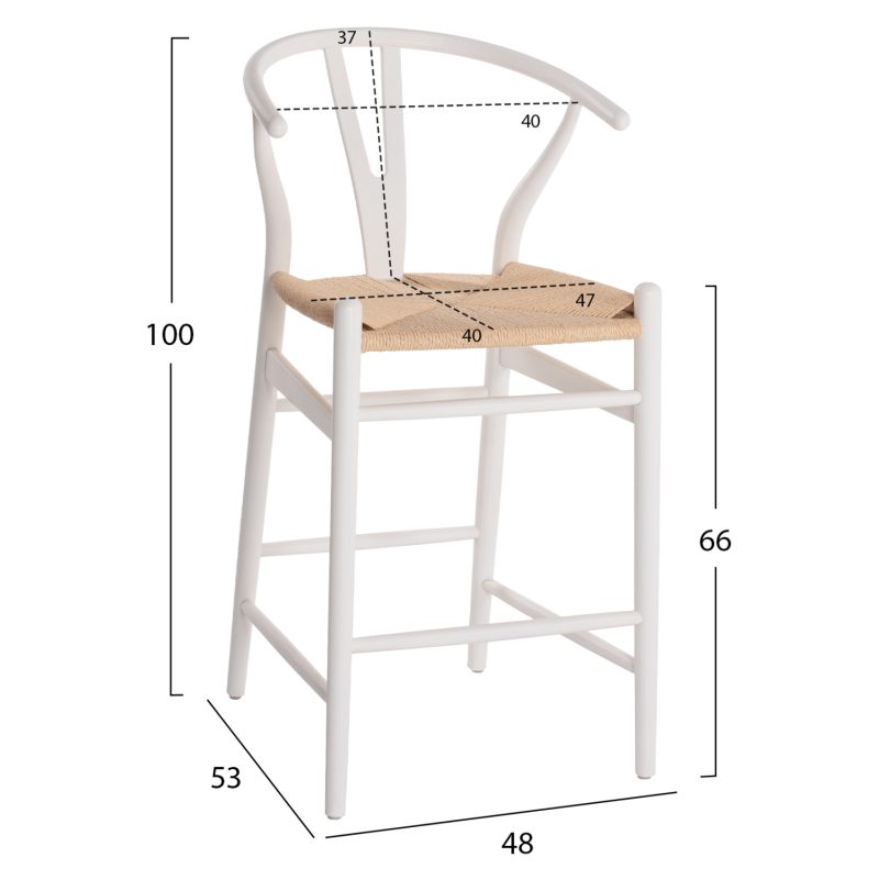 skampo-mesaioy-ypsoys-oxias-me-dichaloti-1 ΣΚΑΜΠΟ ΜΕΣΑΙΟΥ ΥΨΟΥΣ BRAVE ΟΞΙΑΣ ΜΕ ΔΙΧΑΛΩΤΗ ΠΛΑΤΗ ΛΕΥΚΟ HM9405.03 48x53x100Υ εκ.