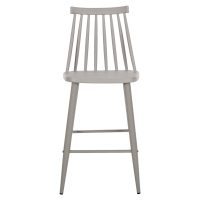 ΣΚΑΜΠΟ ΜΠΑΡ ΜΕΣ. ΥΨΟΥΣ VANESSA HM9300.20 ΠΟΛΥΠΡΟΠΥΛΕΝΙΟ & ΜΕΤΑΛΛΟ-ΓΚΡΙ 45,5x46x97Υεκ 2τμχ